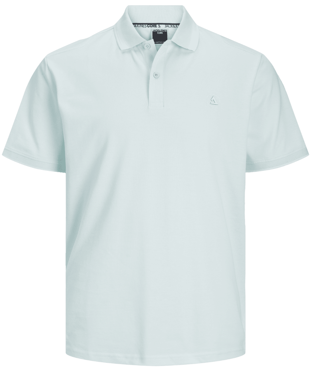 4XL - Piké i stora storlekar - Jack & Jones JCOHASS LOGO Polo Soothing Sea