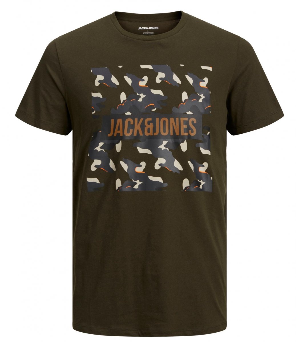 8XL - T-shirt i stora storlekar - Jack & Jones JJRAMP T-Shirt Rosin