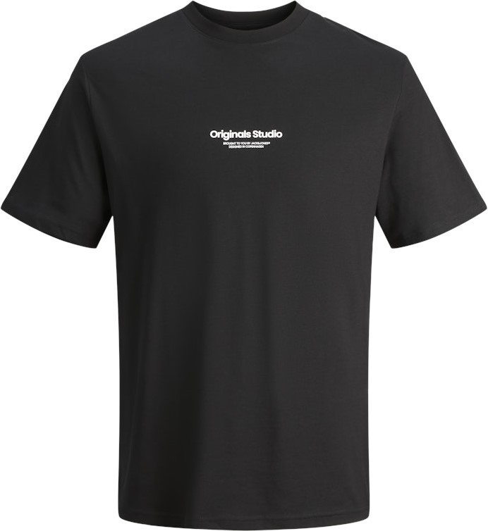 2XL - T-shirt i stora storlekar - Jack & Jones ESTERBRO T-Shirt Black