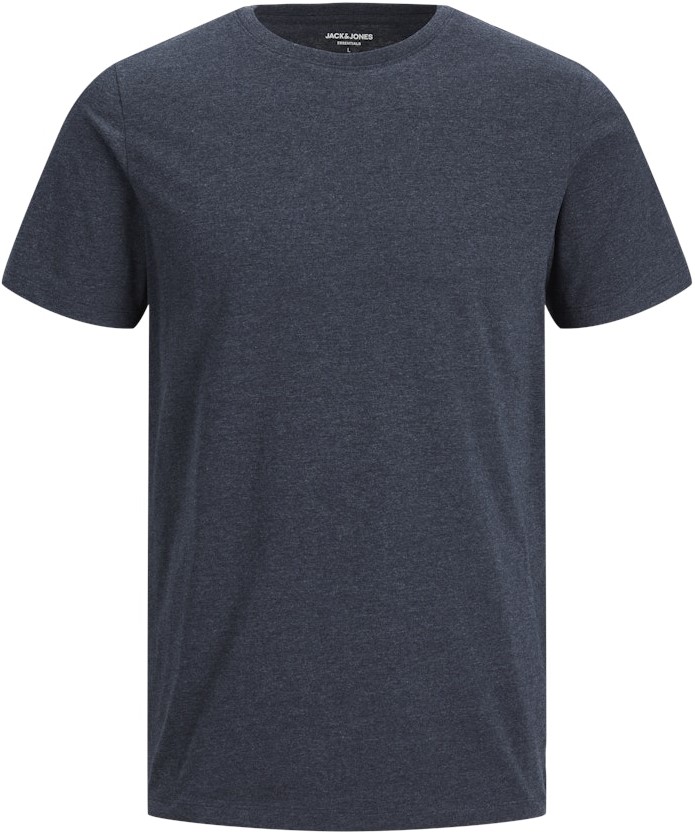 2XL - T-shirt i stora storlekar - Jack & Jones ORGANIC T-Shirt Navy Blazer/Melange