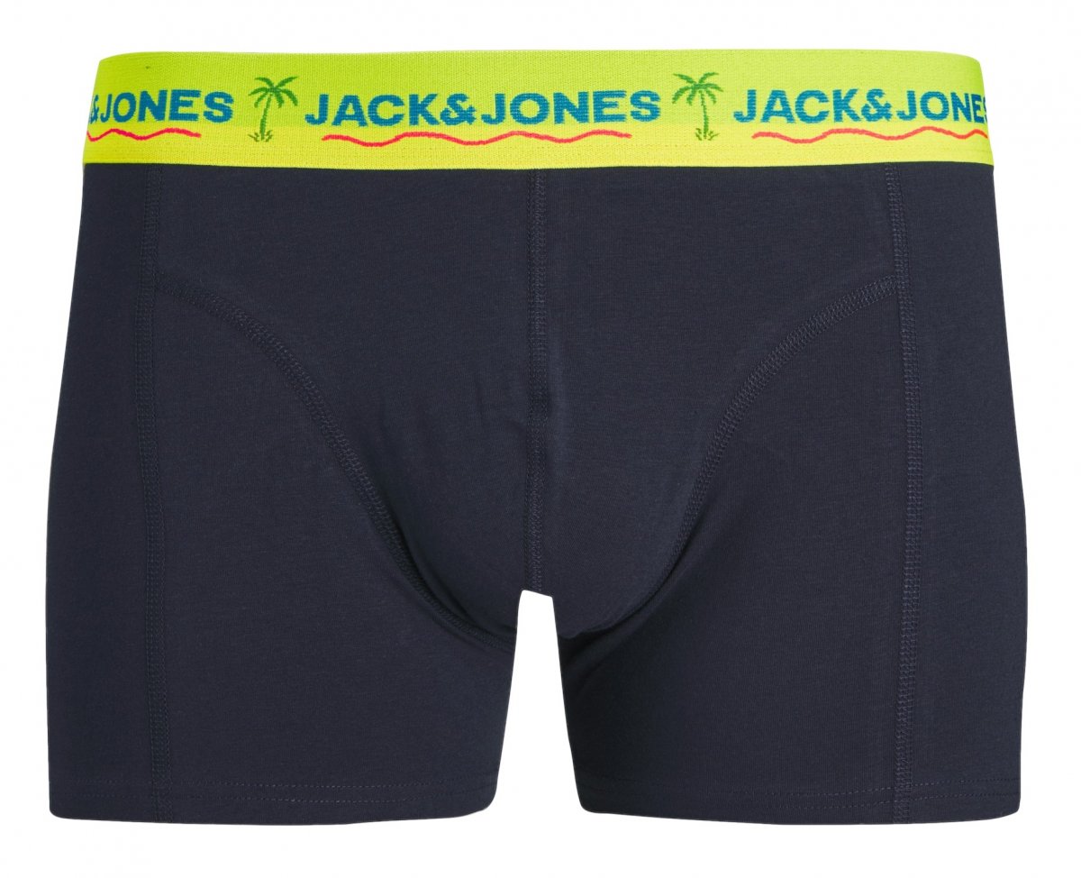 Jack Jones Jacpalmtree Trunks 3 Pack Sn - Intimo Uomo Blu | Nencini Sport