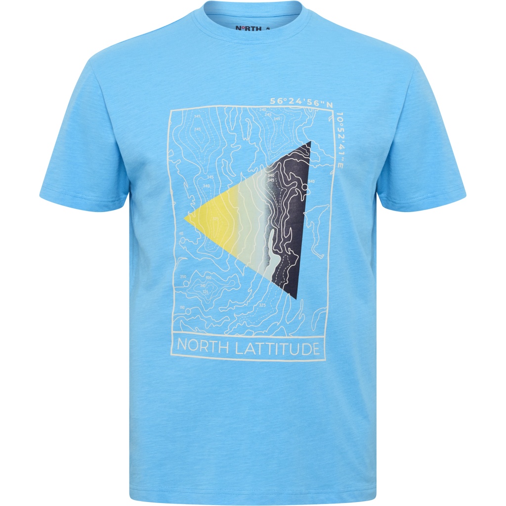 6XL - T-shirt i stora storlekar - North Latitude T-Shirt Printed Turquoise