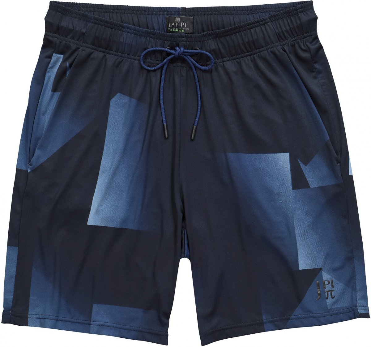 6XL - Tennisshorts i stora storlekar - JP1880 FLEXNAMIC® GeoMotion Tennis Shorts Dark Blue