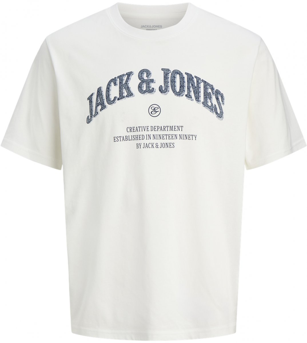 3XL - T-shirt i stora storlekar - Jack & Jones Edenver T-shirt Vit