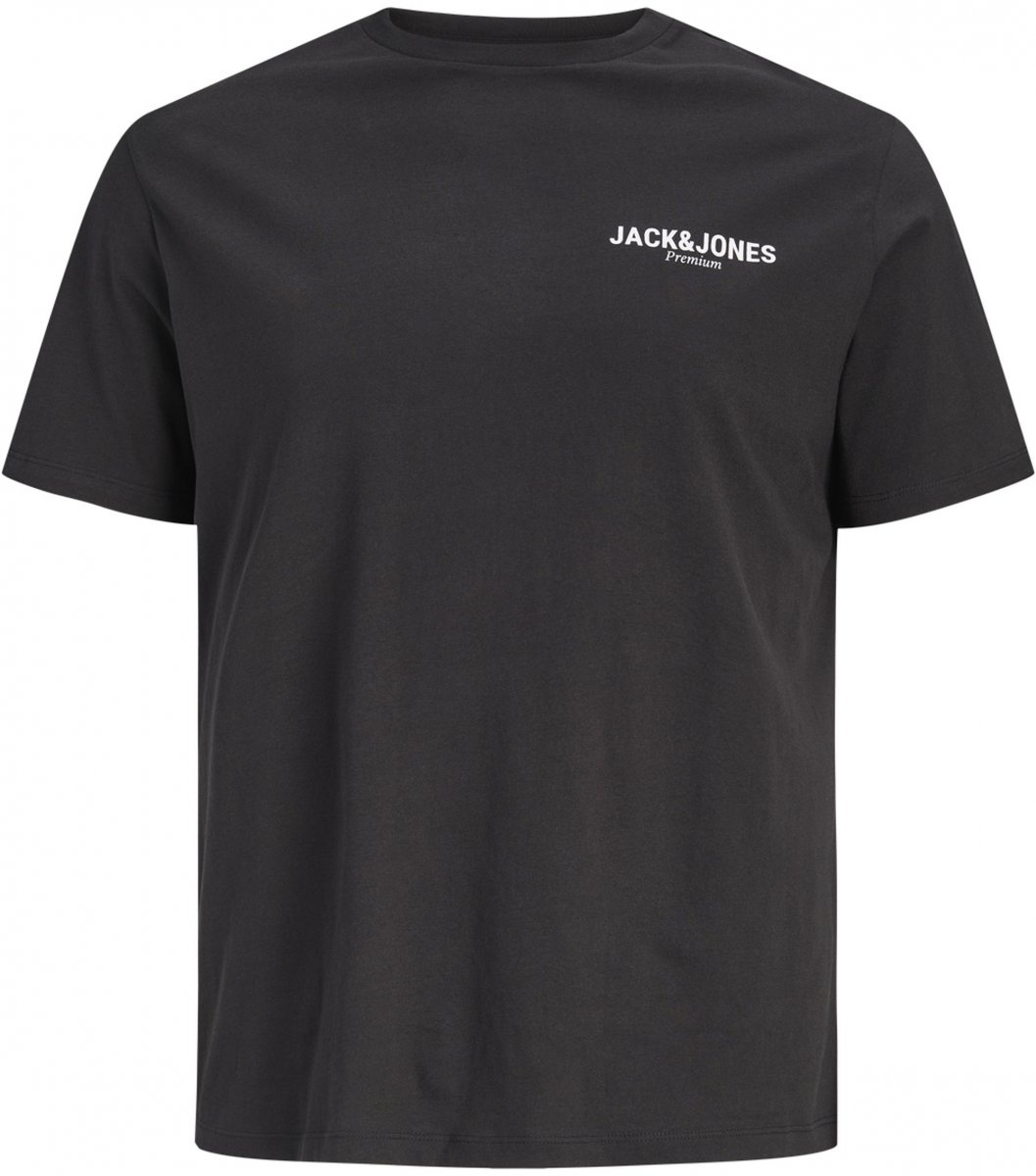 8XL - T-shirt i stora storlekar - Jack & Jones Oscar T-Shirt Black