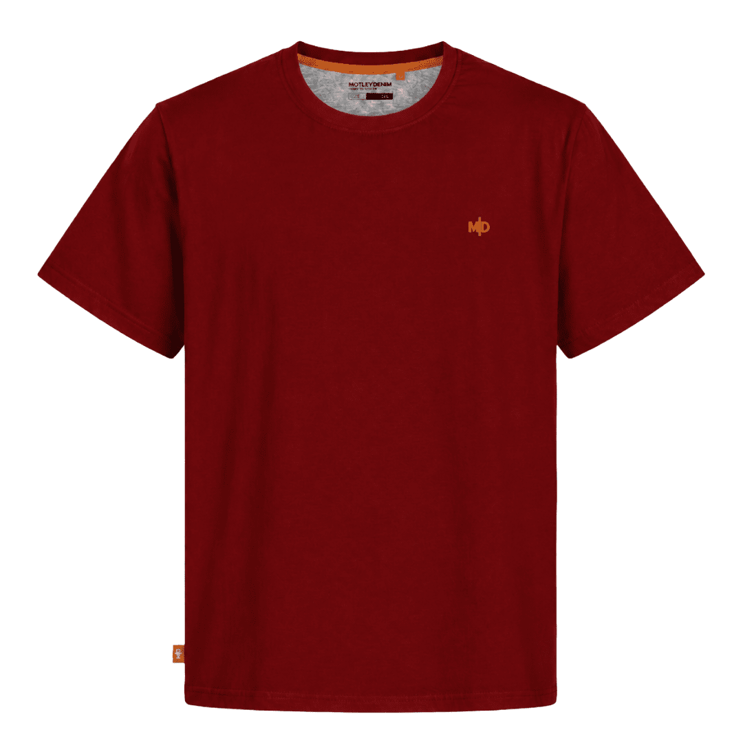 8XL - T-shirt i stora storlekar - Motley Denim Stockholm T-shirt Red